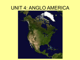 intro to anglo america