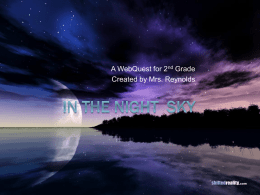 Moon - Mrs. Reynolds` Site for Students and Parents