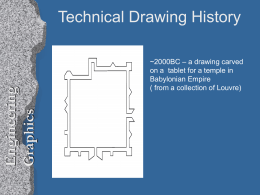 Technical Drawing History