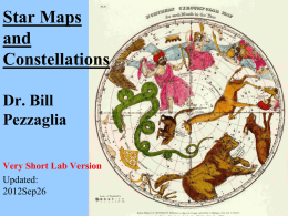 Star Maps and Constellations