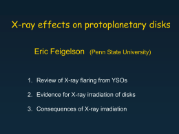 X-ray effects on protoplanetary disks
