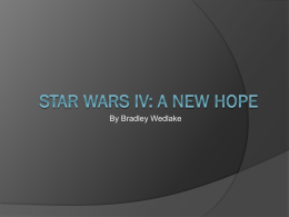 Star wars IV: A New Hope