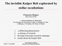 The invisible Kuiper Belt Explored by Stellar Occultations