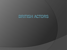 British Actors Shaun Mark "Sean" Bean