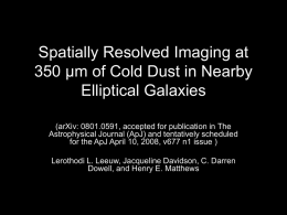 Spatially Resolved Imaging at 350