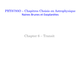 Chap6-Transit-cx - Groupe d`astrophysique de UdeM