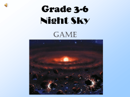 Night Sky - Ceres Unified School District