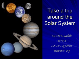 Take a trip around the Solar System