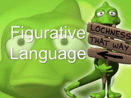 Figurative Language