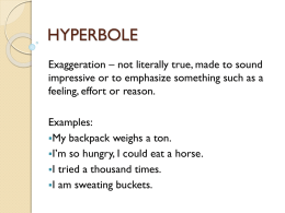 Hyperbole - FigurativelyFandrey