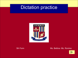 dictation - e-tools 4 english