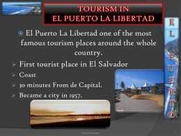 tourism in el puerto la libertad