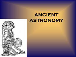 ancient astronomy - hrsbstaff.ednet.ns.ca