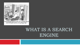 What is a Meta Search Engine?