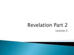 Revelation Part 2 - Precept Windermere