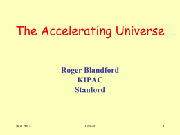 Cosmic Rays - Stanford University