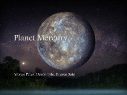 Planet Mercury.
