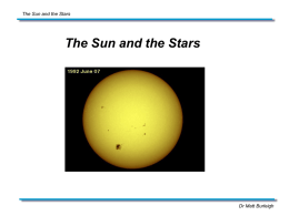 Lecture 1 - X-ray and Observational Astronomy Group