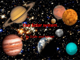 Our Solar system - Hardeman​R