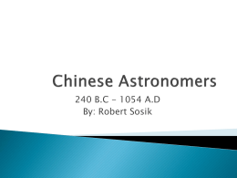 Chinese Astronomers