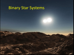 Visual Binary - Purdue Physics