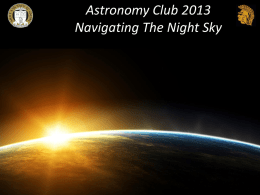 Astronomy Club 2013
