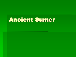 Ancient Sumer - hrsbstaff.ednet.ns.ca