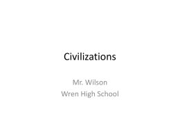 Civilizations Final PowerPoint