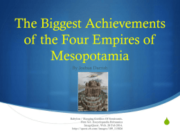 The Biggest Achievements of the Four Empires