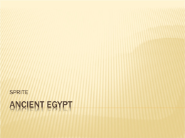 Ancient Egypt - the best world history site