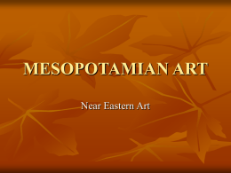 MESOPOTAMIAN ART - Historia siglo XX