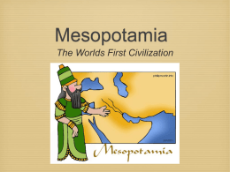 MESOPOTAMIA notes