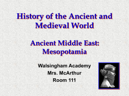 Mesopotamia-0809 - Walsingham Academy