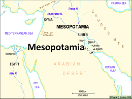 Mesopotamia - Cherry Creek Academy