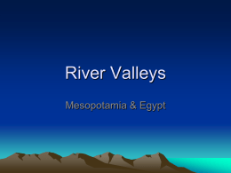 Mesopotamia and Egypt Notes