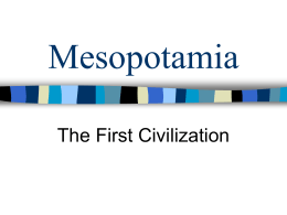 Mesopotamia - Duluth High School