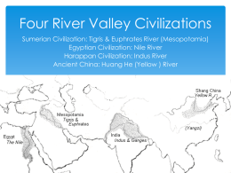 Four River Valley Civilizations