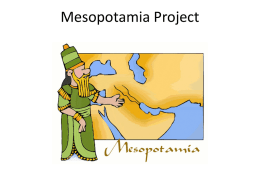 Mesopotamia Project - Mrs. Moore`s 4th Grade Class Blog