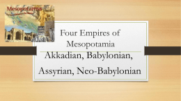 Four Empires of Mesopotamiam