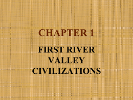 River Valley Civilization PowerPoint