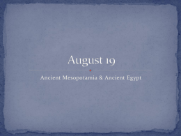 Ancient Egypt Presentation 2