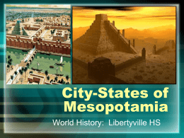 City-States of Mesopotamia