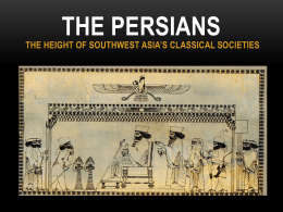 Three Classical Persian States