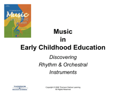 Musical Instrument PowerPoint Presentation #1