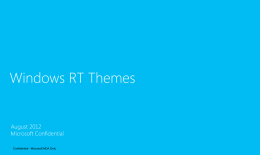 Selling Themes (Windows RT)