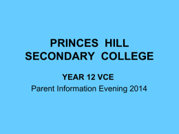 parentinfo_feb2014 - Princes Hill SC