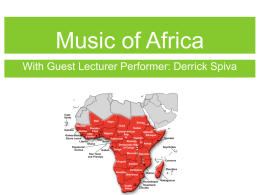 Powerpoint File for Music of Africa