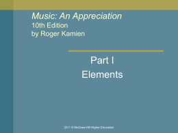 Music: An Appreciation by Roger Kamien