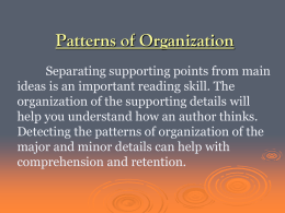 patterns-of-organization