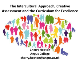 Creative Assessment, the Intercultural Approach and